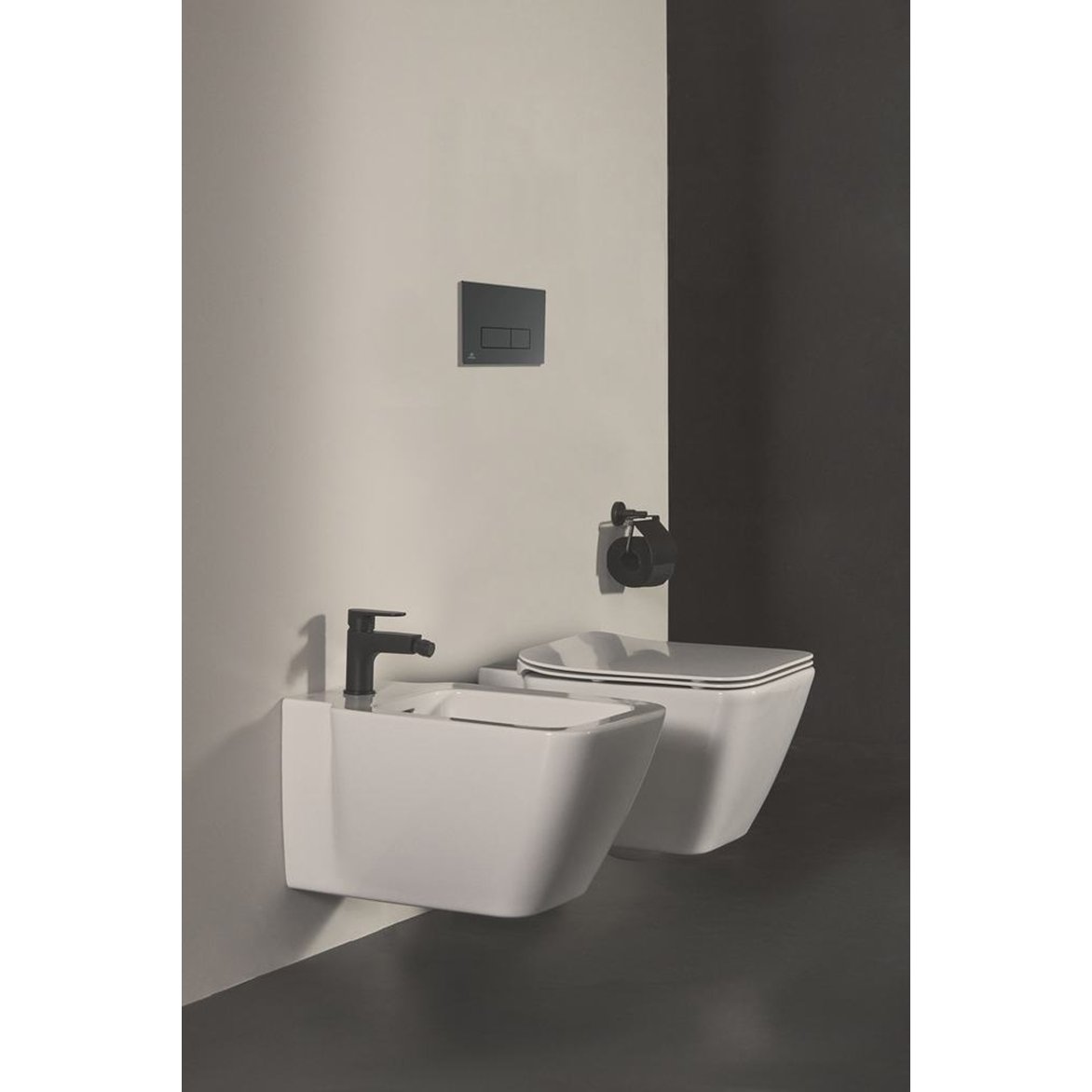 Ideal Standard Cerafine O Смеситель для биде, цвет: silk black BC705XG
