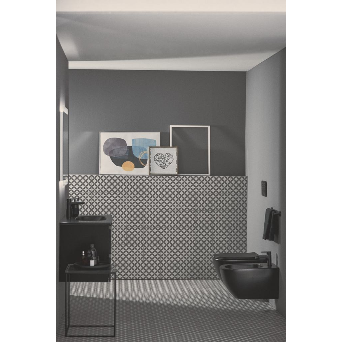 Ideal Standard Cerafine O Смеситель для биде, цвет: silk black BC705XG