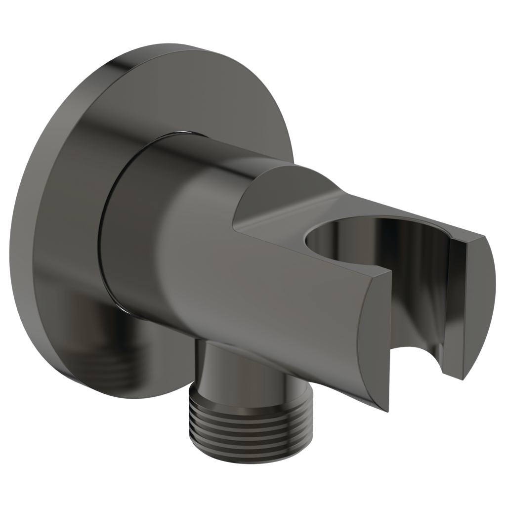 Ideal Standard Idealrain Шланговое подключение с держателем, цвет: magnetic grey BC807A5