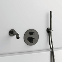 Ideal Standard Idealrain Шланговое подключение с держателем, цвет: magnetic grey BC807A5