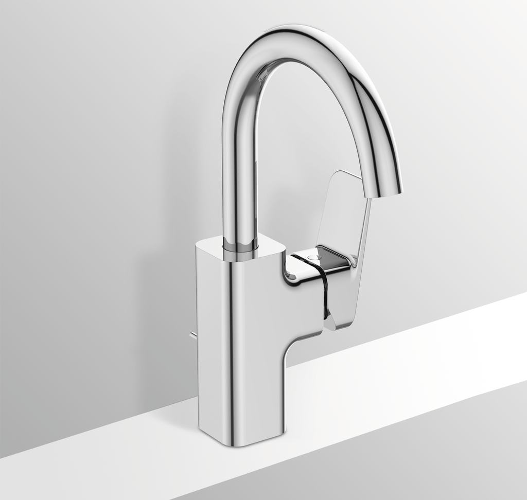 Ideal Standard Ceraplan Смеситель для раковины, д/к, высота излива 19,9 см, цвет: chrome BD235AA
