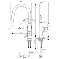 Ideal Standard Ceraplan Смеситель для кухни, цвет: chrome BD338AA