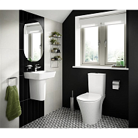 Ideal Standard Connect Air Чаша для унитаза моноблок безободковая, цвет: euro white E009701