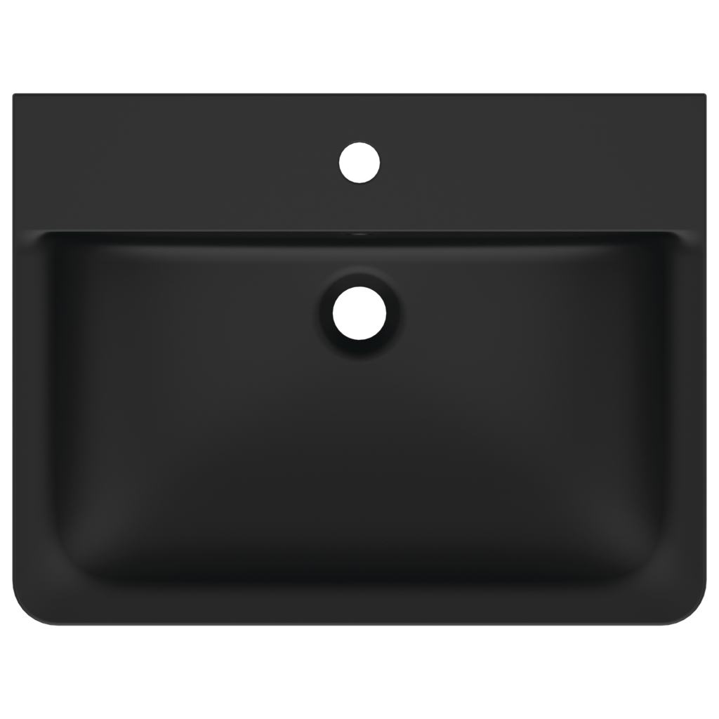 Ideal Standard Connect Air Раковина подвесная 60x46 см, с переливом, цвет: silk black E0298V3