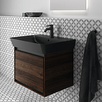 Ideal Standard Connect Air Раковина подвесная 60x46 см, с переливом, цвет: silk black E0298V3