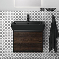 Ideal Standard Connect Air Раковина подвесная 60x46 см, с переливом, цвет: silk black E0298V3
