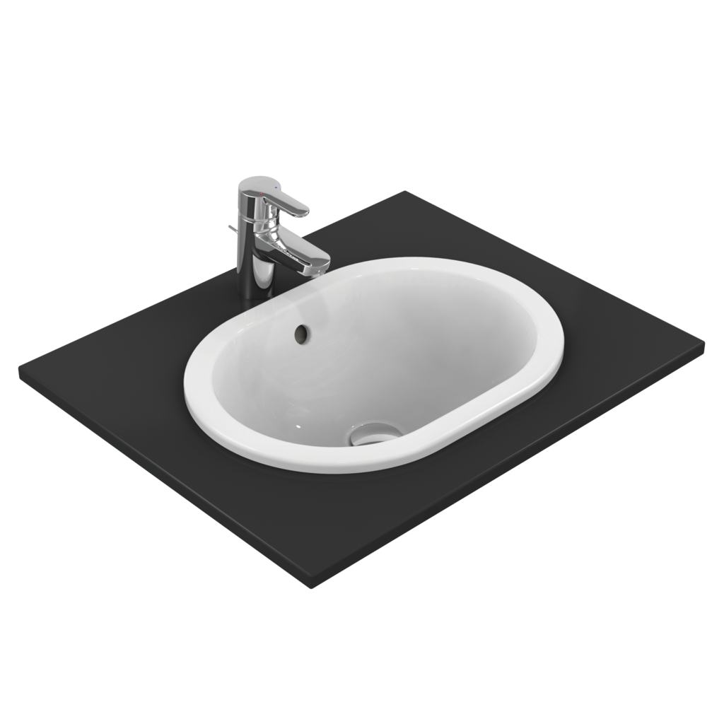 Ideal Standard Connect Раковина встраиваемая сверху 48x35 см, с переливом, цвет: euro white E504501