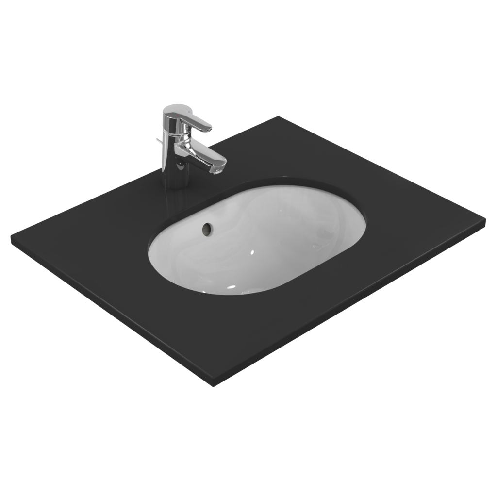 Ideal Standard Connect Раковина встраиваемая снизу 48x35 см, с переливом, цвет: euro white E504601