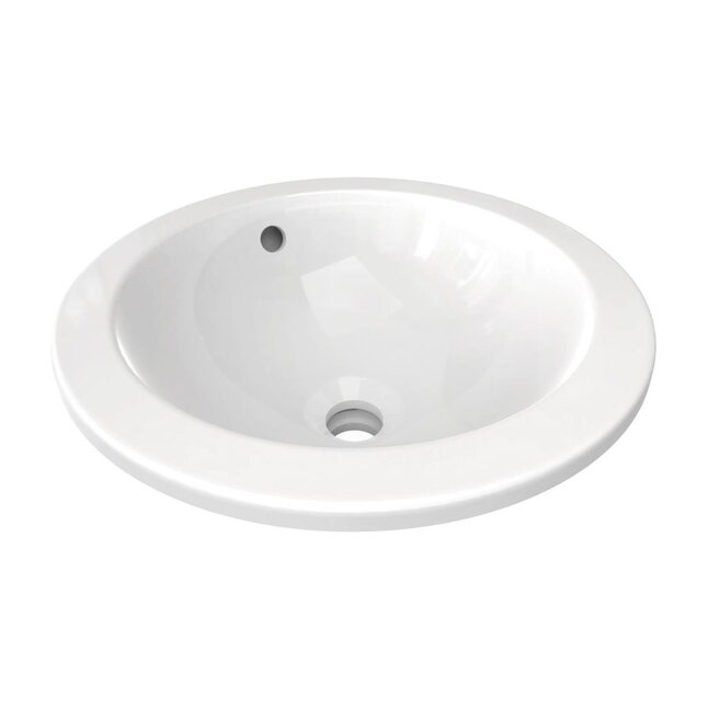 Ideal Standard Connect Раковина встраиваемая снизу 38x38 см, с переливом, цвет: euro white E505201