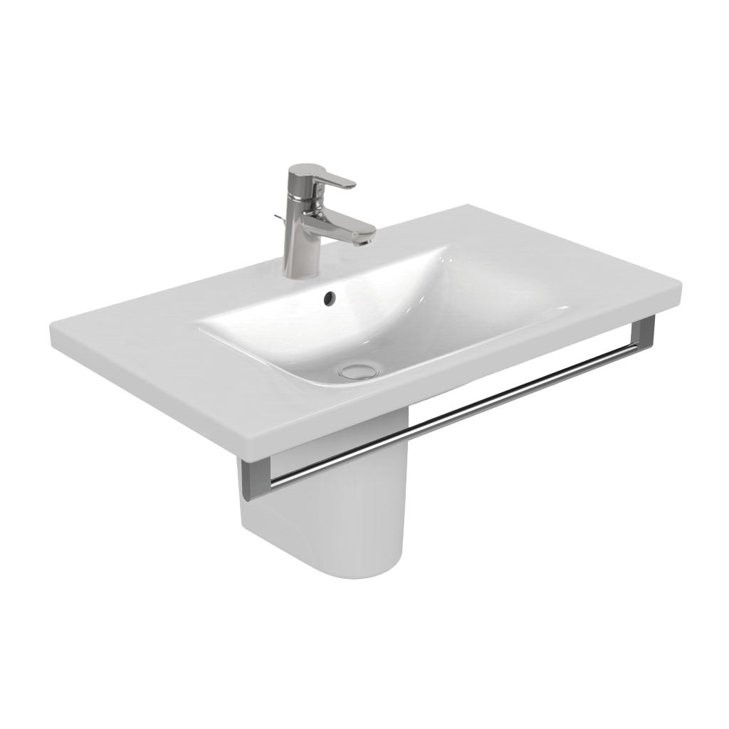 Ideal Standard Connect Полуколонна большая с крепежом, цвет: euro white E797401