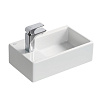 Ideal Standard Strada Раковина 45x27 см без перелива, площадка под смеситель слева, цвет: euro white K081701