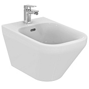 Ideal Standard Tonic II Биде подвесное, 1 отверстие под смеситель, перелив, цвет: euro white K523601