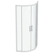 Ideal Standard Connect 2 Душевая дверь в нишу, раздвижная 80x80x195h см, цвет: euro white K966001