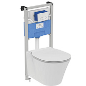 Ideal Standard Prosys Oleas Connect Air Комплект: инсталляция, унитаз безободковый, цвет: euro white P212101