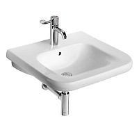 Ideal Standard Contour Раковина подвесная 60x54,5 см, с переливом, цвет: euro white S216801