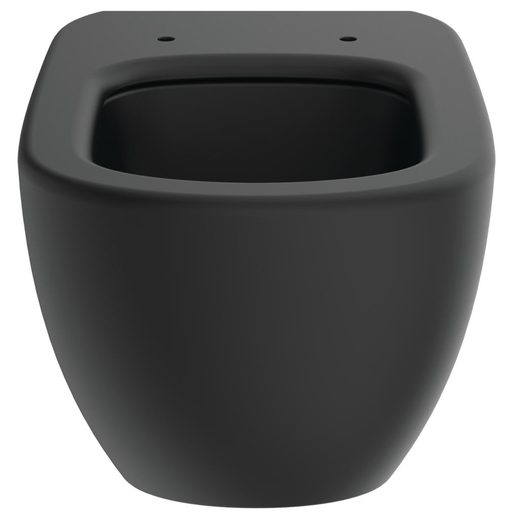 Ideal Standard Tesi Унитаз подвесной 36x53 см безободковый, цвет: silk black T0079V3