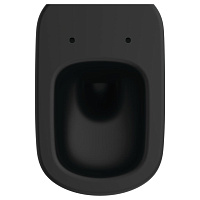 Ideal Standard Tesi Унитаз подвесной 36x53 см безободковый, цвет: silk black T0079V3