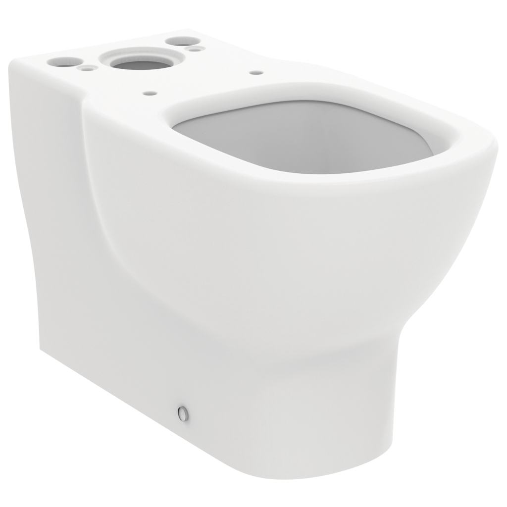 Ideal Standard Tesi Чаша для унитаза моноблок безободковая, цвет: silk white T0082V1
