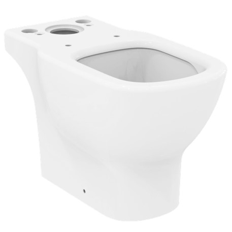 Ideal Standard Tesi Чаша для унитаза моноблок безободковая, цвет: silk white T0087V1