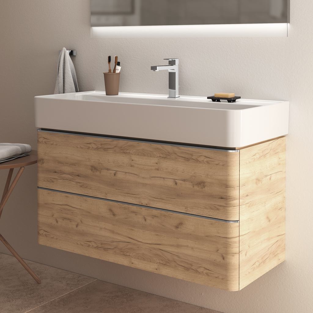 Ideal Standard Strada II Раковина подвесная 100x43 см, с переливом, цвет: euro white T300201
