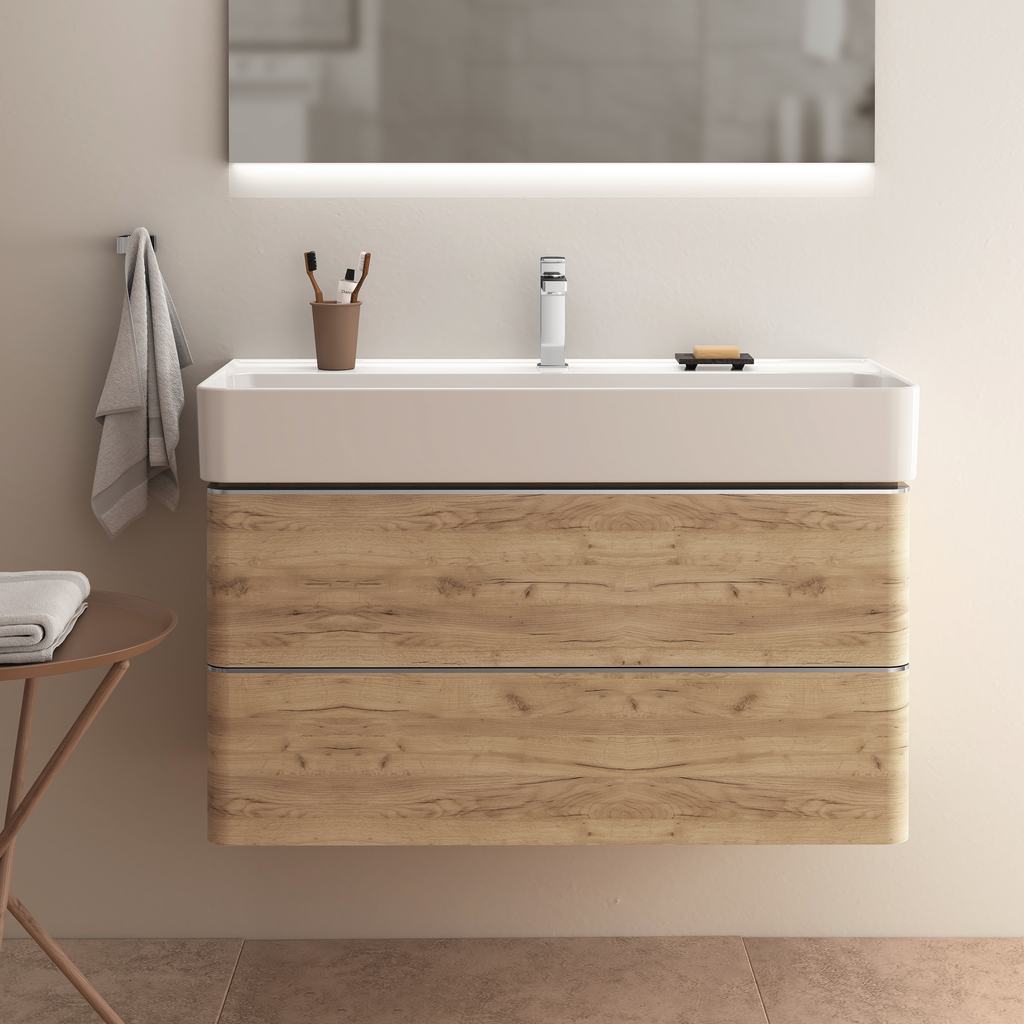 Ideal Standard Strada II Раковина подвесная 100x43 см, с переливом, цвет: euro white T300201