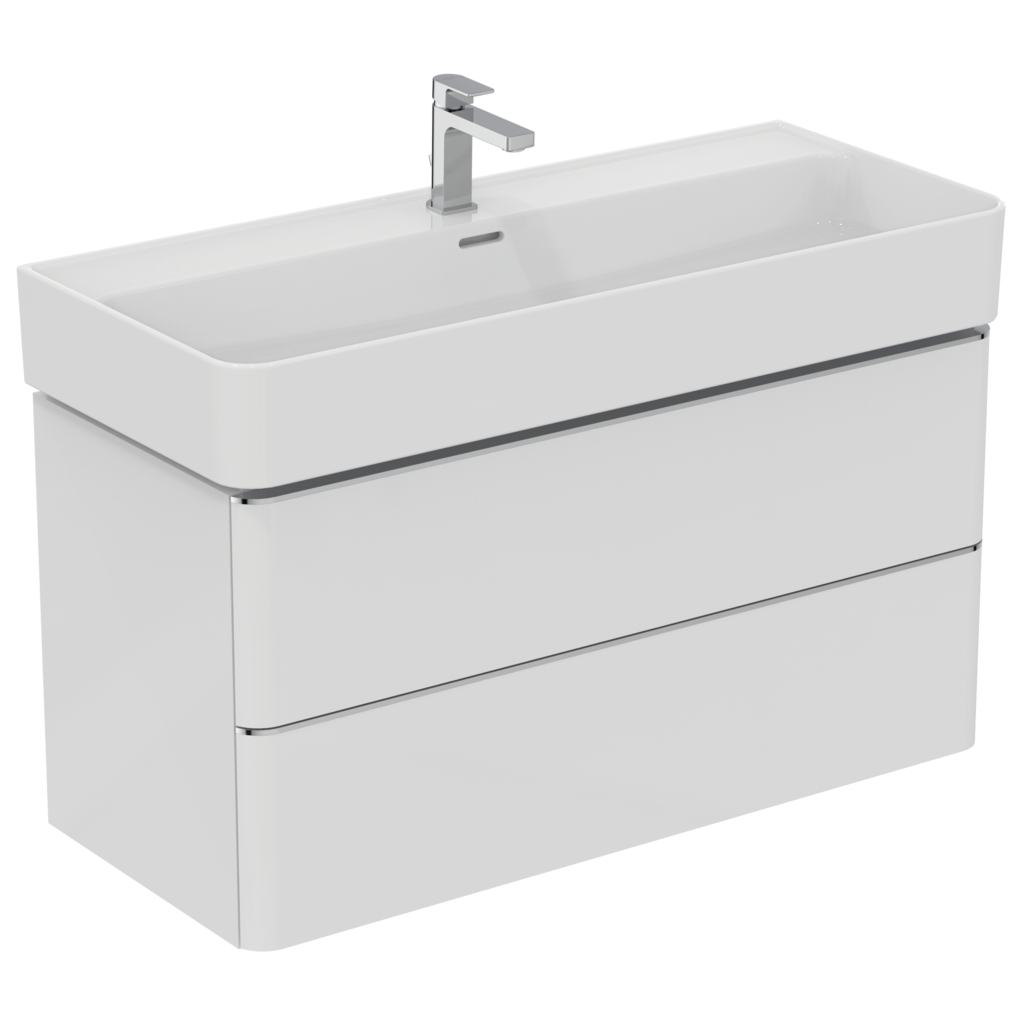 Ideal Standard Strada II Раковина подвесная 100x43 см, с переливом, цвет: euro white T300201