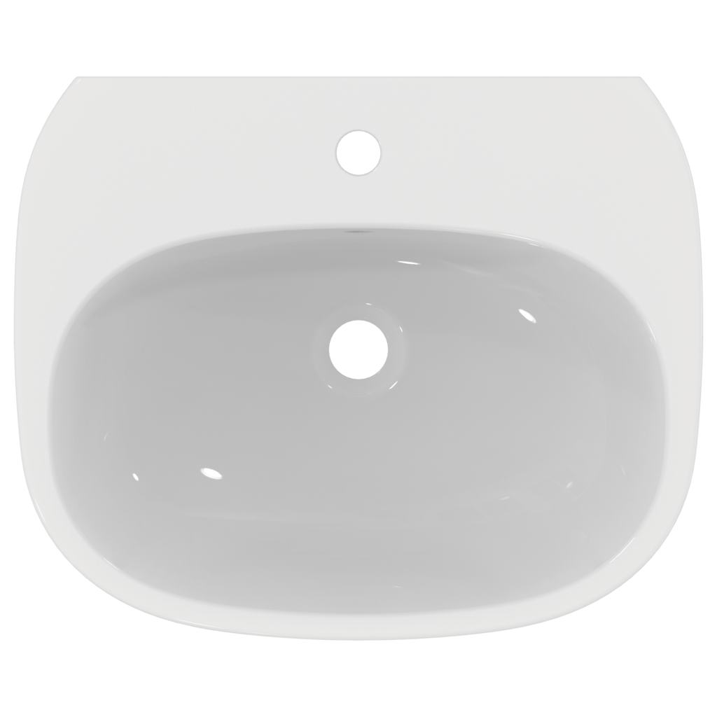 Ideal Standard Tesi Раковина подвесная 55x45 см, с переливом, цвет: euro white T352301