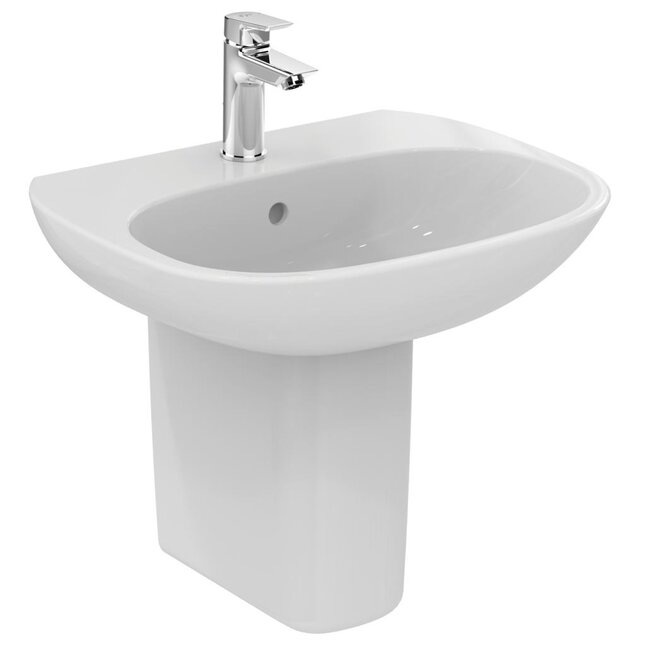Ideal Standard Tesi Раковина подвесная 55x45 см, с переливом, цвет: euro white T352301