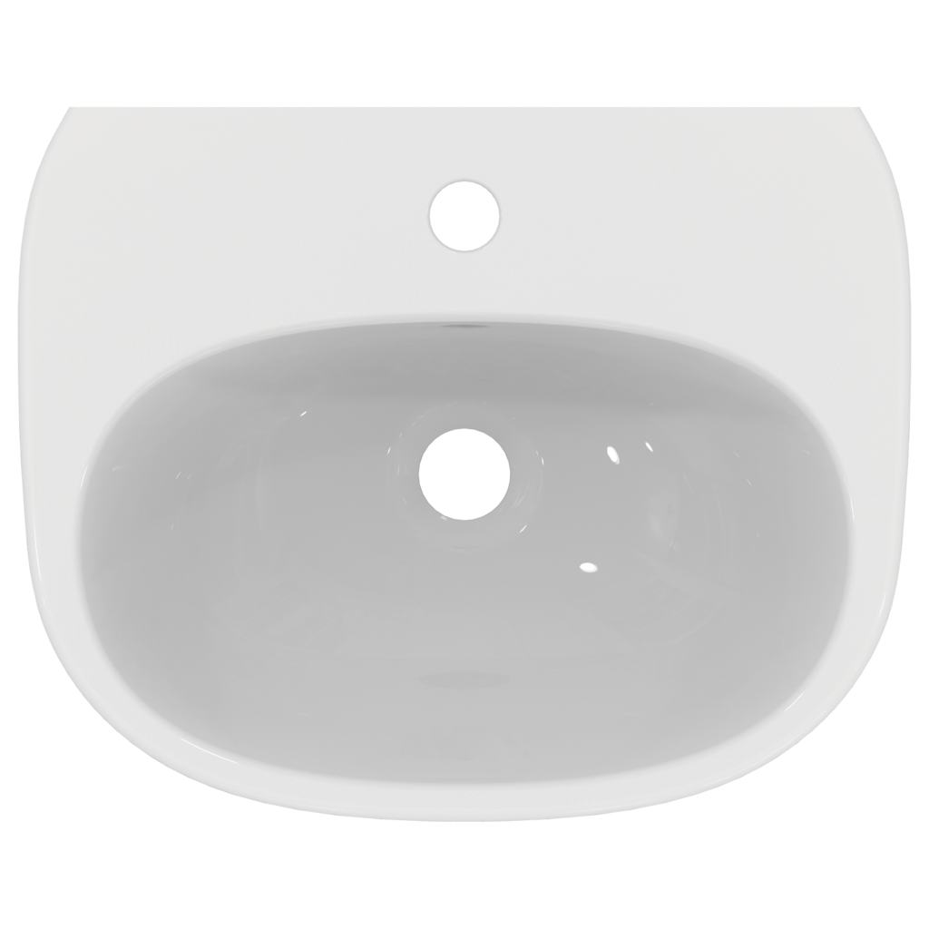 Ideal Standard Tesi Раковина подвесная 45x36 см, с переливом, цвет: euro white T352401