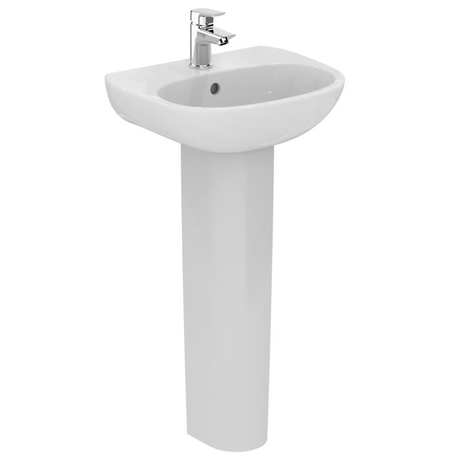 Ideal Standard Tesi Раковина подвесная 45x36 см, с переливом, цвет: euro white T352401