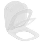 Ideal Standard Tesi Крышка-сиденье для унитаза, с микролифтом, цвет: silk white T3527V1