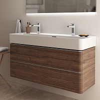 Ideal Standard Strada II Раковина подвесная двойная 120x43 см, с переливом, цвет: euro white T359501