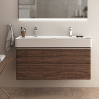 Ideal Standard Strada II Раковина подвесная двойная 120x43 см, с переливом, цвет: euro white T359501