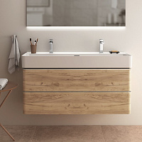 Ideal Standard Strada II Раковина подвесная двойная 120x43 см, с переливом, цвет: euro white T359501