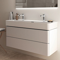Ideal Standard Strada II Раковина подвесная двойная 120x43 см, с переливом, цвет: euro white T359501