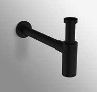 Ideal Standard No Suite Defined Сифон для раковины 1 1/4", цвет: silk black T4441XG