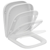 Ideal Standard I.Life S Крышка-сиденье для унитаза, с микролифтом, цвет: euro white T473701