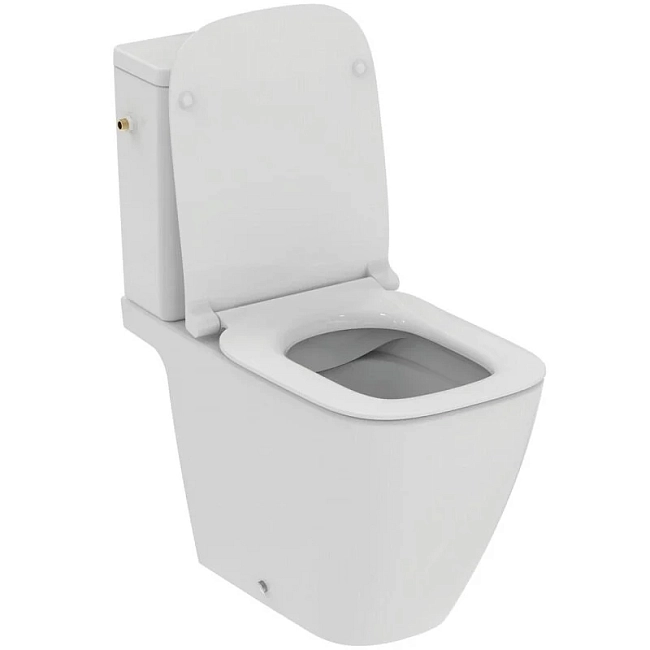 Ideal Standard I.Life Чаша для унитаза моноблок с бачком и крышкой микролифт, цвет: euro white T534801