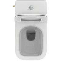 Ideal Standard I.Life Чаша для унитаза моноблок с бачком и крышкой микролифт, цвет: euro white T534801