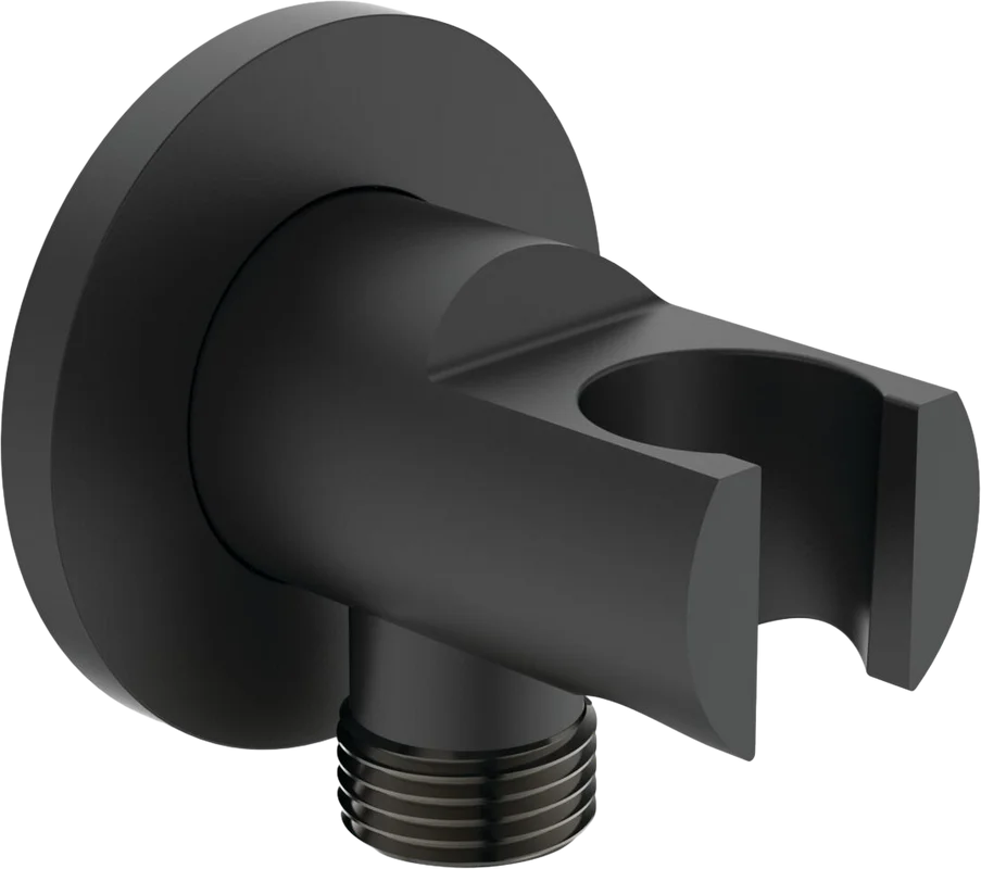 Ideal Standard Гигиенический душ со смесителем, шланговым подключением и шлангом, цвет: silk black BD651XG