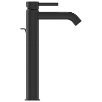 Ideal Standard Ceraline Смеситель для раковины, д/к, высота излива 25,1 см, цвет: silk black BC194XG