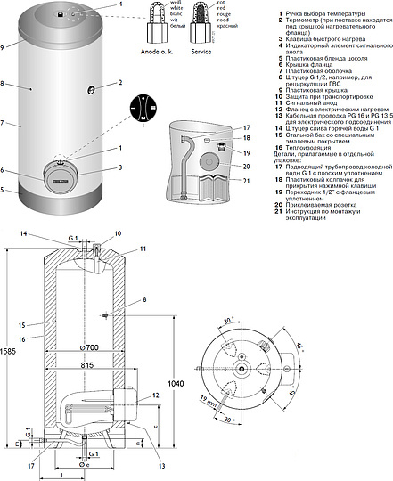 Водонагреватель Stiebel Eltron SHW 300 S 182121
