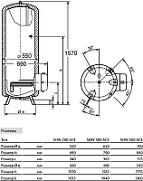 Stiebel Eltron SHW ACE Водонагреватель накопительный электрич., 200 литров, трехфазный, цвет: белый 70074