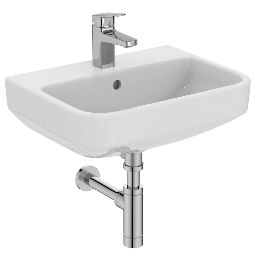 Ideal Standard I.Life S Раковина подвесная 50x37 см, с переливом, цвет: euro white T458501