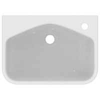 Ideal Standard I.Life S Раковина мебельная 50x36 см, с переливом, цвет: euro white T458801