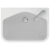 Ideal Standard I.Life S Раковина мебельная 50x36 см, с переливом, цвет: euro white T458801
