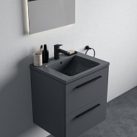 Ideal Standard I.Life B Раковина мебельная 61x15,5 см, с переливом, цвет: grey glossy T460558