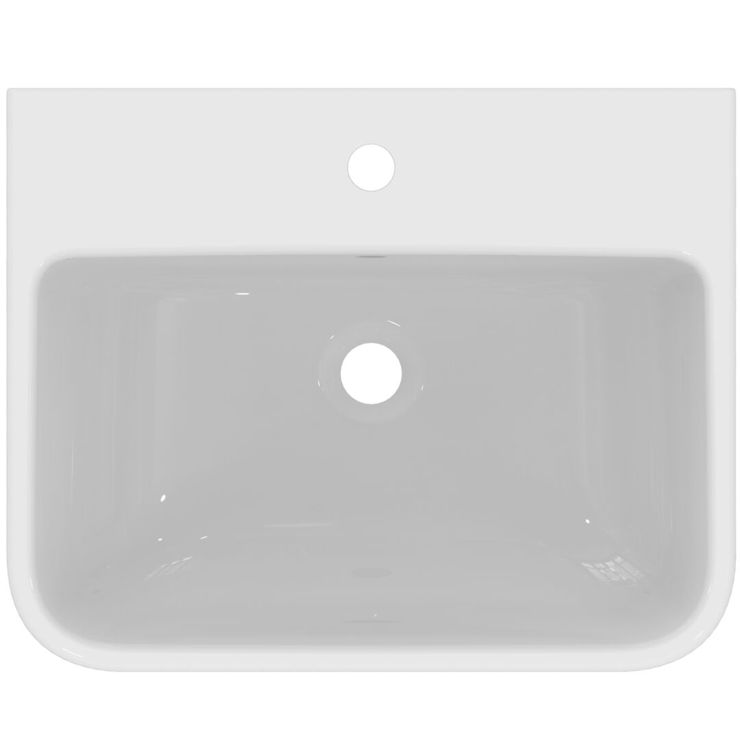 Ideal Standard I.Life B Раковина 55x15 см с 1 отверстием под смеситель и переливом, цвет: euro white T460801