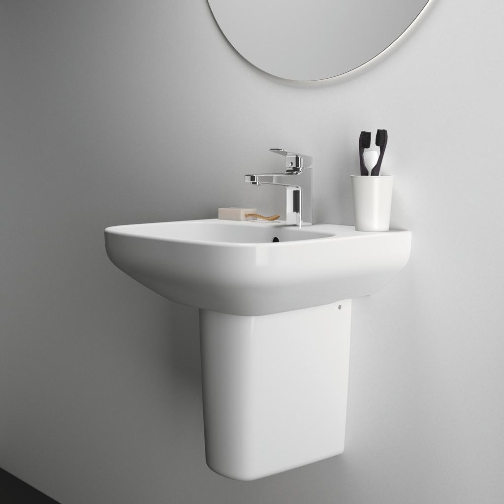 Ideal Standard I.Life A Раковина подвесная 50x44 см, с переливом, цвет: euro white T470701