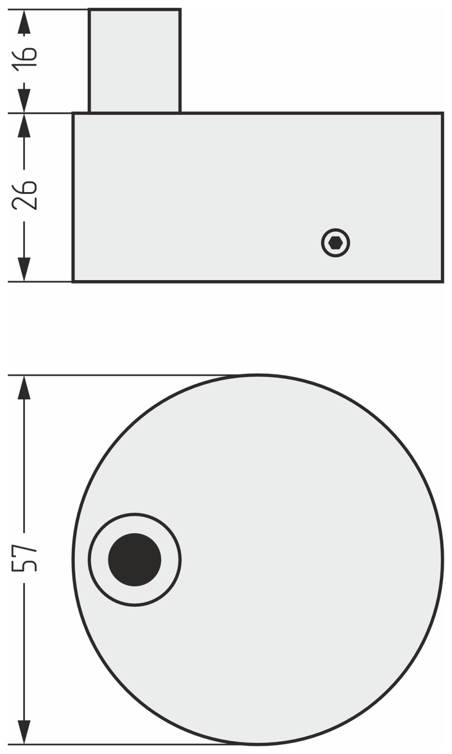 Стилье Короб скрытого подключения для электрических полотенцесушителей d5,7 см, цвет: хром глянцевый 00100-0500